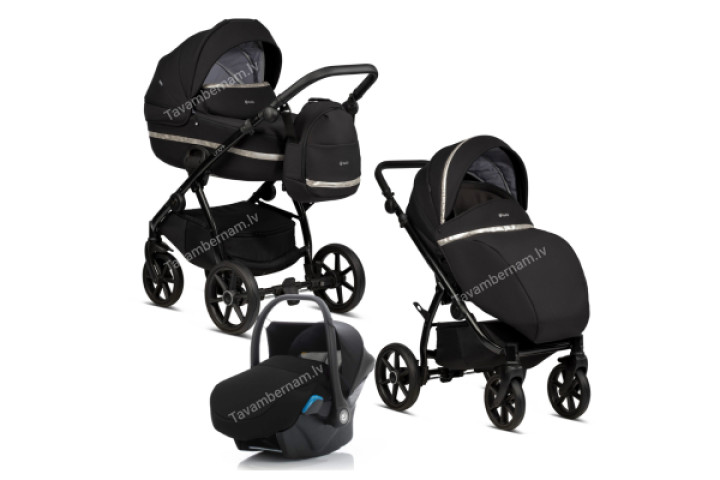 Tutis Uno 3 plus 3-1 198 Silver bērnu rati trīs vienā